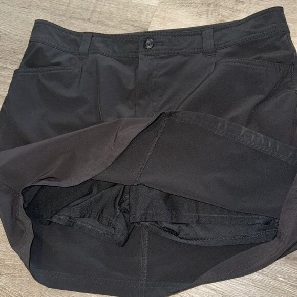 Eddie Bauer Womens Skort Black Size 12 Polyester Blend - Picture 5 of 9